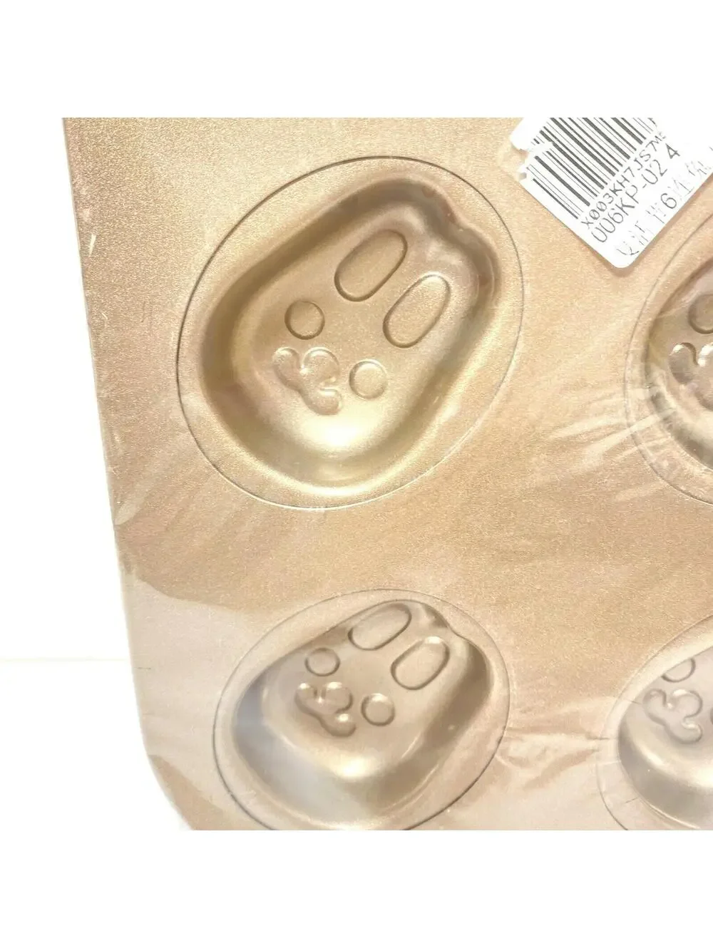 Mini Bunny Cake Pan Cute Little Easter Rabbit Cupcake Cake Mold, 6 Hold, New